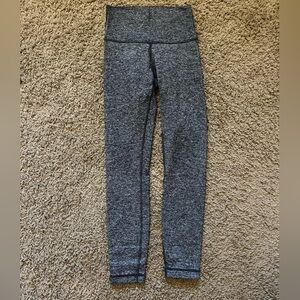 Lululemon Align Leggings (Heathered Herringbone Black)